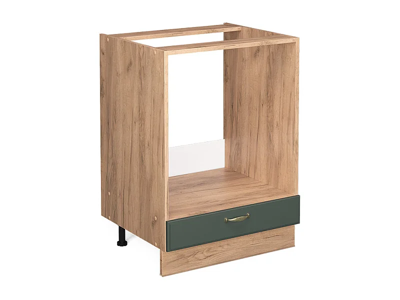 Meuble pour four vert or campagne 60x51.6x82 fame-line