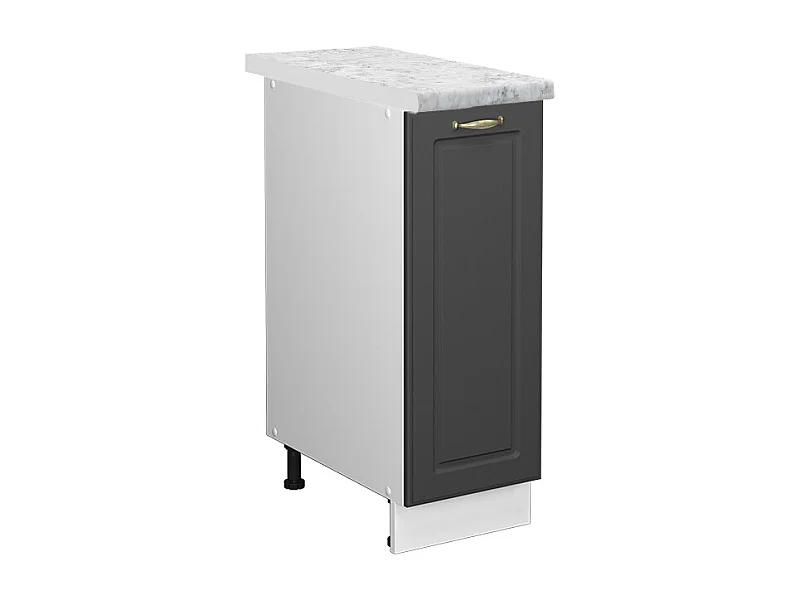 Armario de farmacia antracita-oro 30x60x82 fame-line