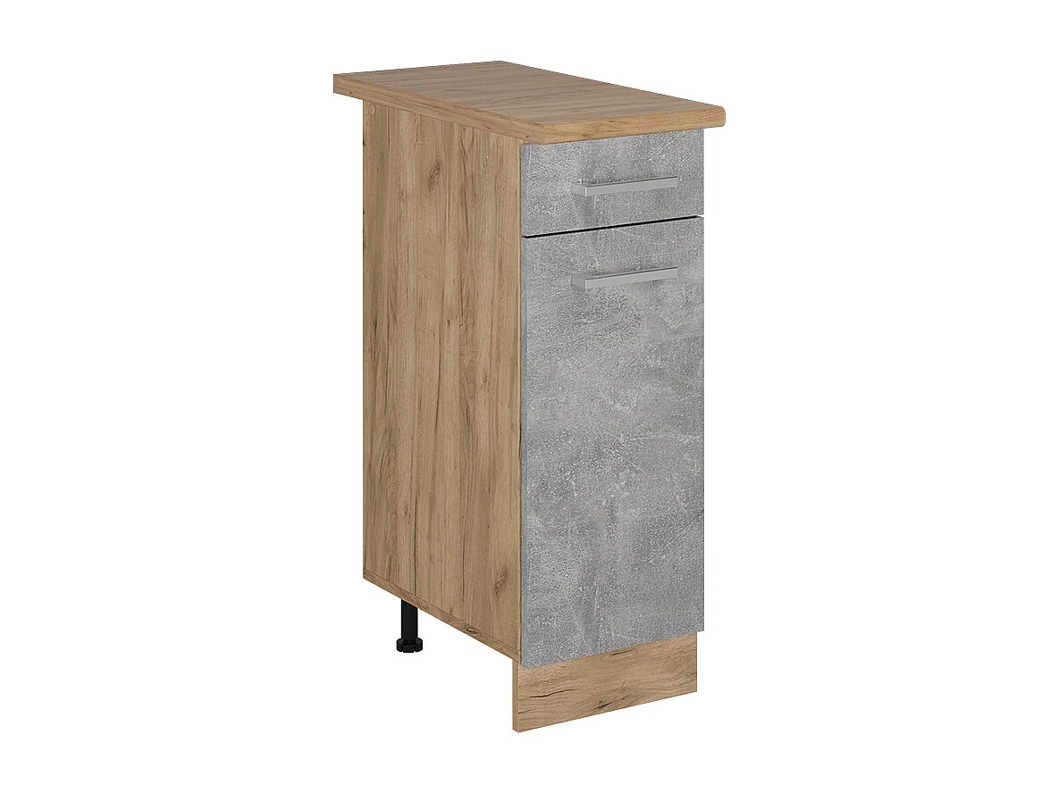 Meuble cuisine béton 30x60x81.6 r-line