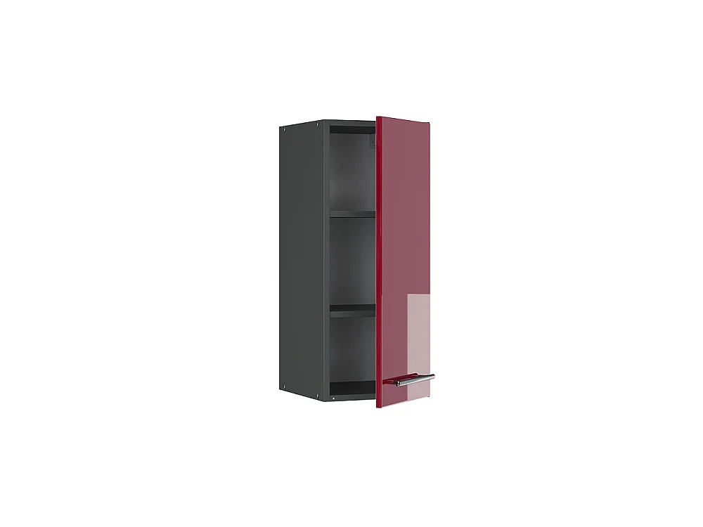 Wall cabinet bordeaux high gloss 30x34.1x72 fame-line