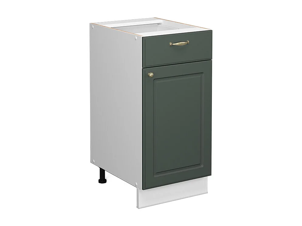 Meuble cuisine vert or campagne 40x51.6x82 fame-line