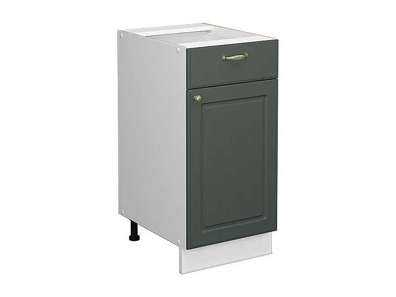 Meuble cuisine vert or campagne 40x51.6x82 fame-line