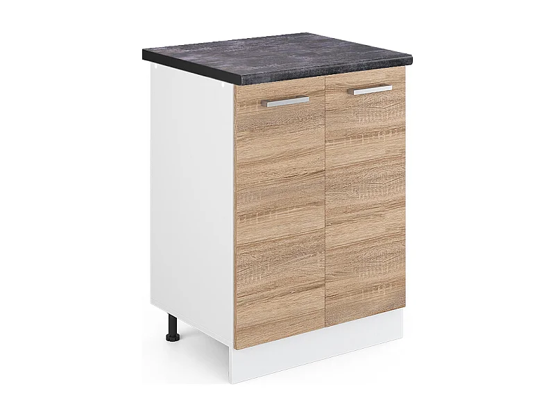 Meuble bas de cuisine sonoma 60x60x81.6 r-line