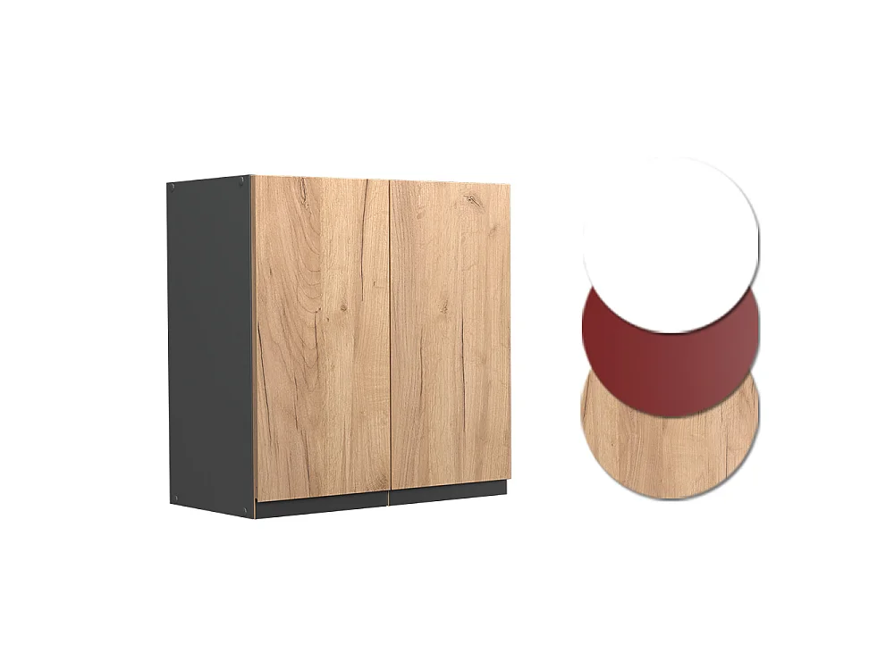 Hængeskab gold power oak 60x31x60 r-line