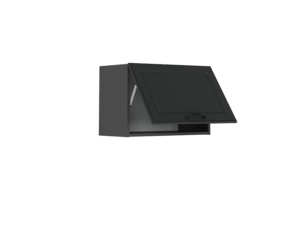 Elément haut de cuisine anthracite campagne 60x31x40 r-line
