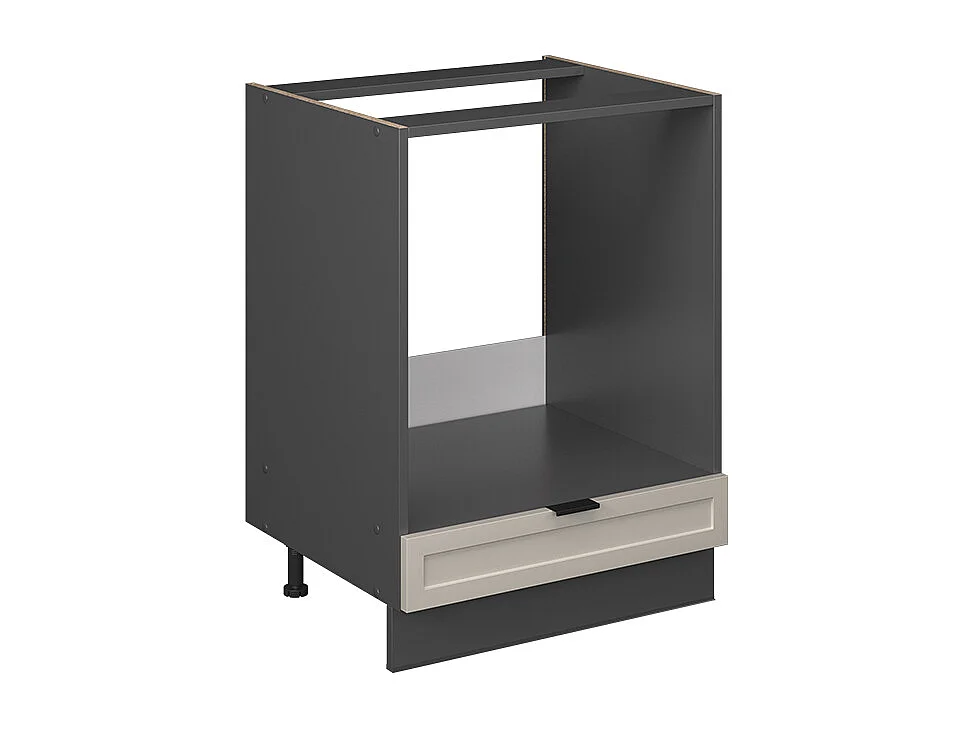 Meuble pour four grisbeige 60x51.6x82 fame-line