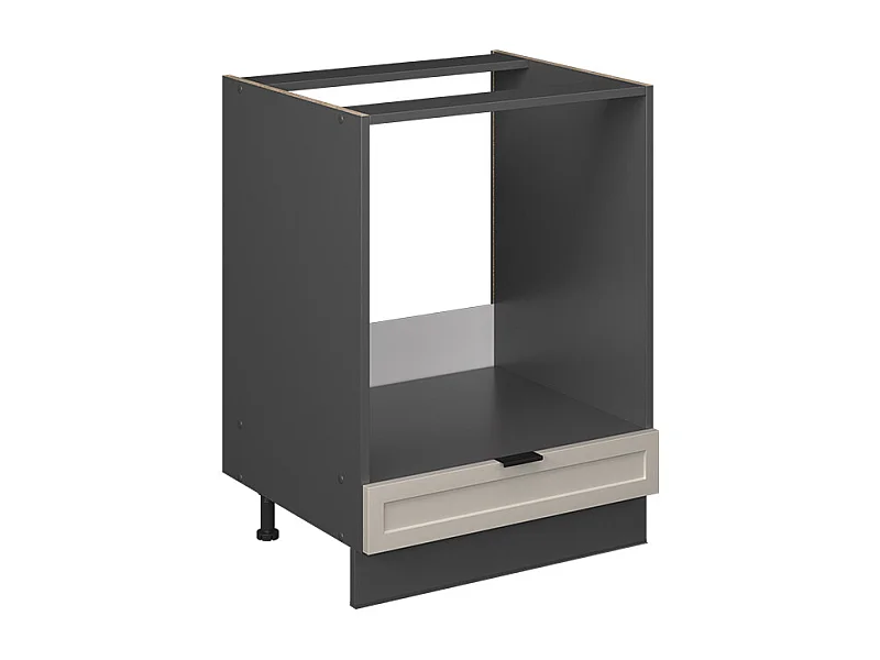 Meuble pour four grisbeige 60x51.6x82 fame-line