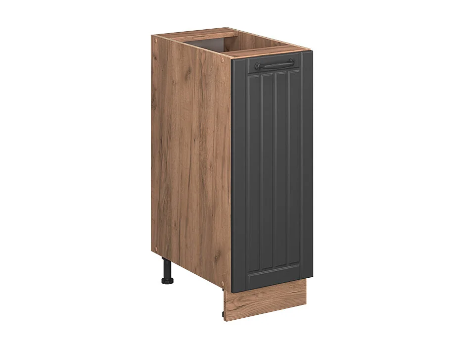 Meuble de cuisine gris foncé 30x51.6x82 fame-line