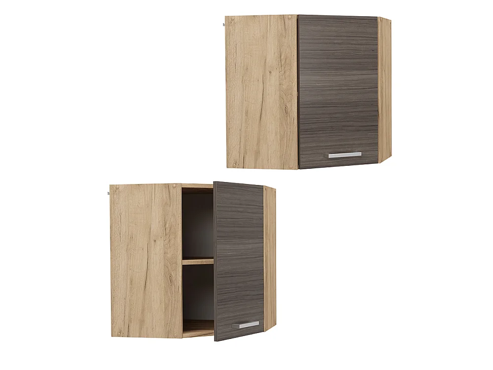 Elément haut de cuisine gris noble 57x34.1x60 r-line