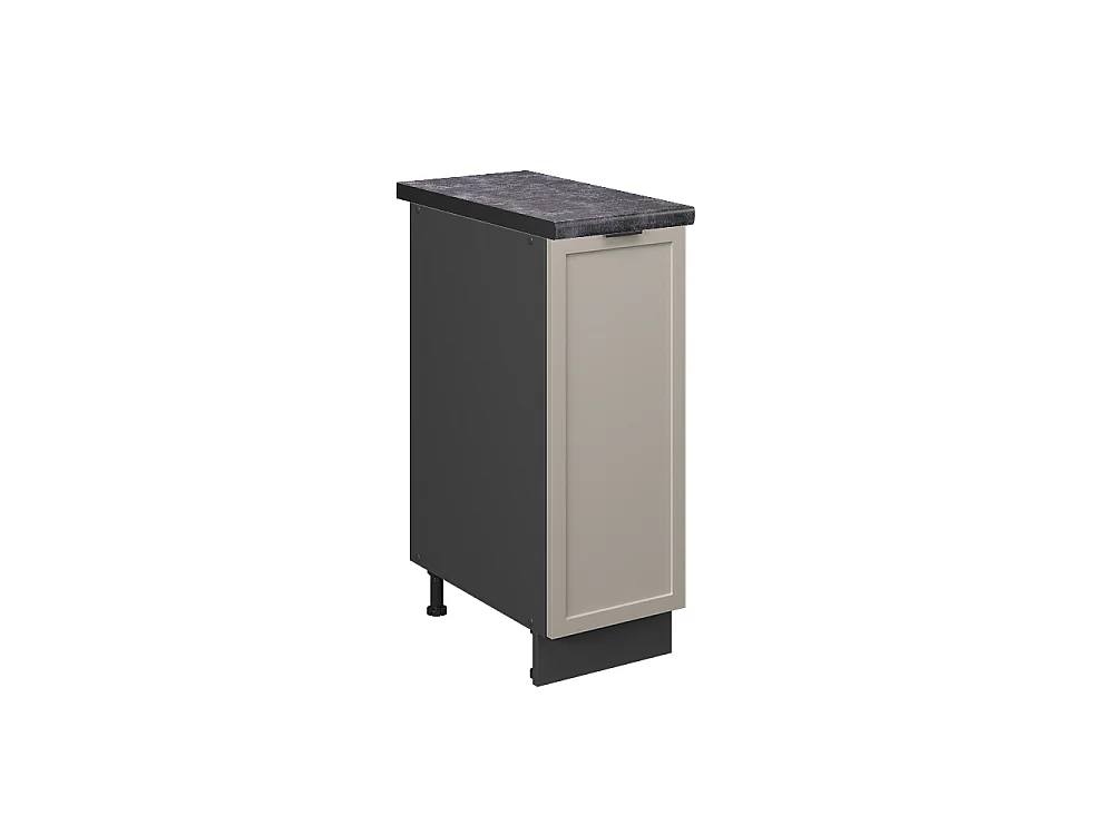 Meuble de cuisine grisbeige 30x60x82 fame-line