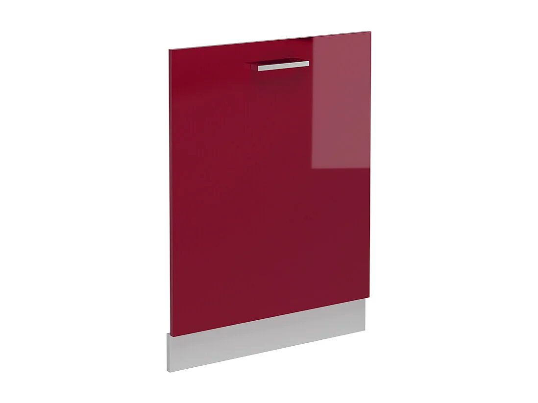Panel frontal rojo de alto brillo 60x1.6x81.8 r-line