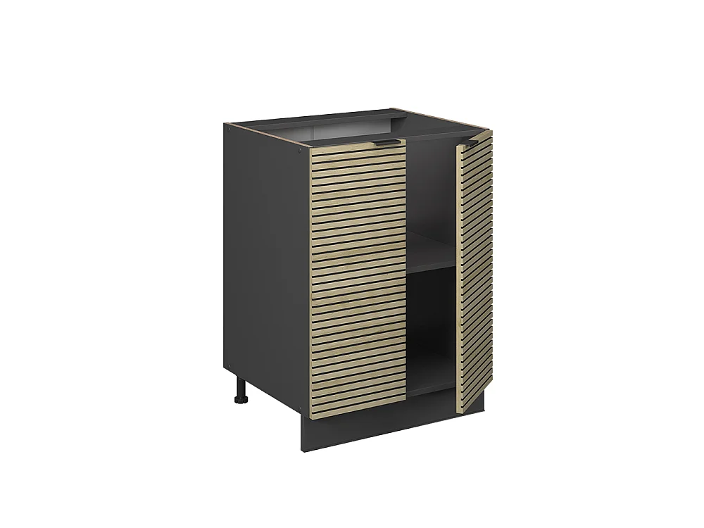 Køkkenskab panel i eg 60x51.6x82 fame-line