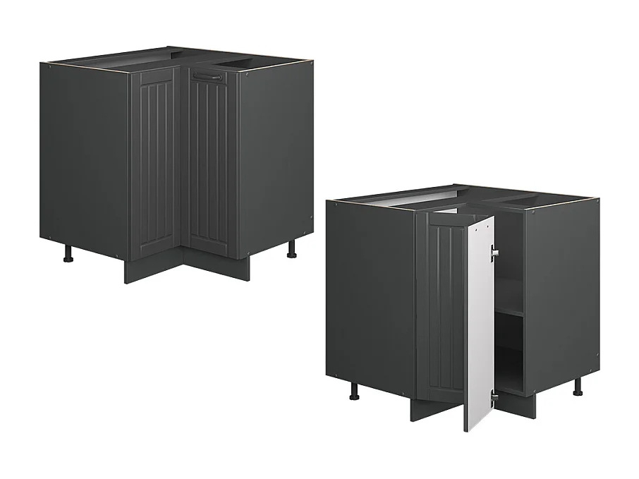 Meuble dangle gris foncé 80.5x51.6x82 fame-line