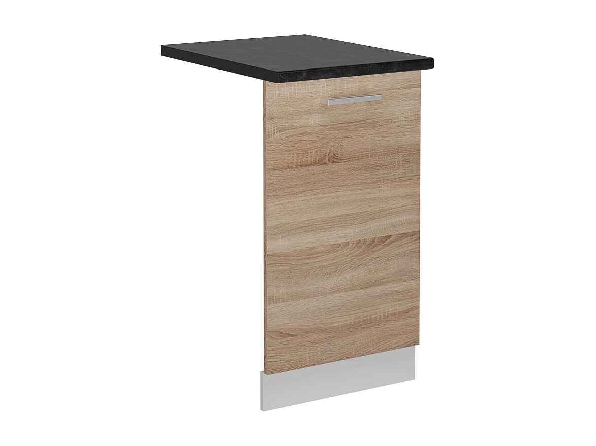 Façade de lave-vaisselle sonoma 45x1.6x81.8 r-line