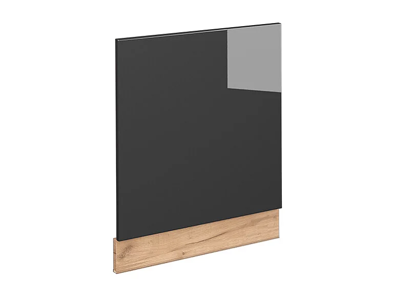 Façade anthracite haute brillance 60x1.6x67.4 fame-line