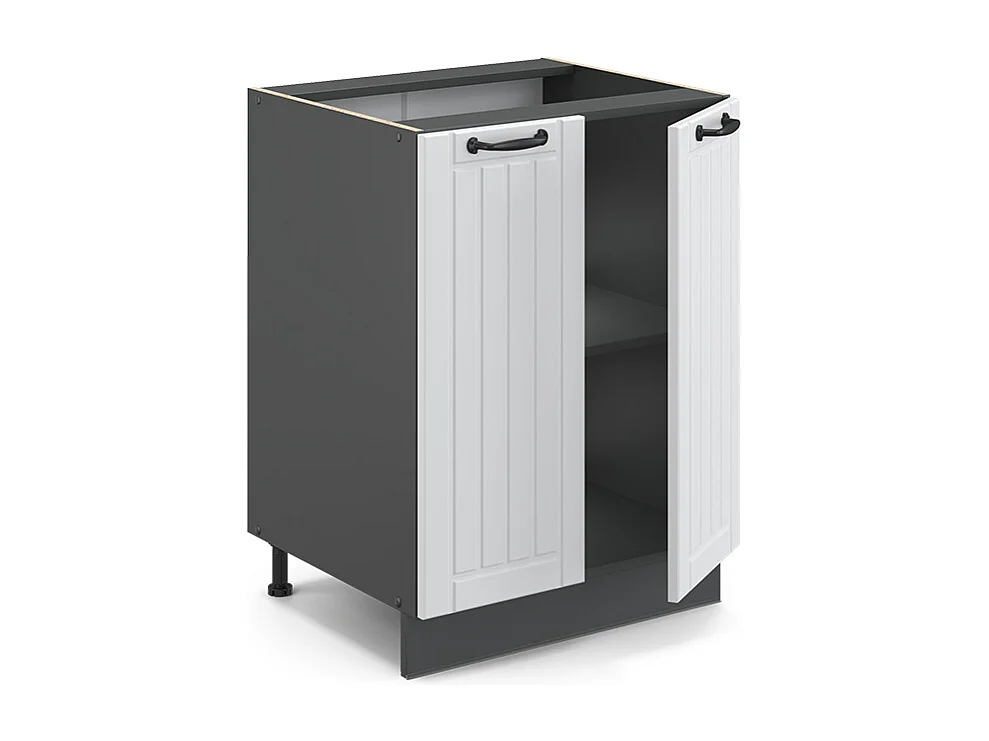 Mueble bajo de cocina blanco casa de campo 60x60x82 fame-line