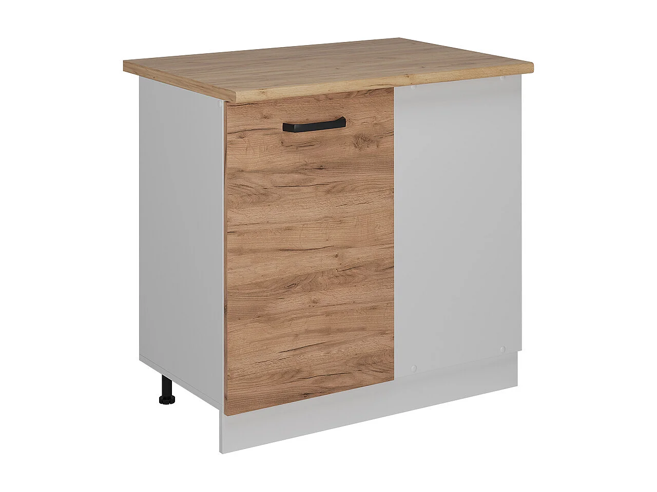 Armario de esquina roble dorado 86x60x81.6 r-line