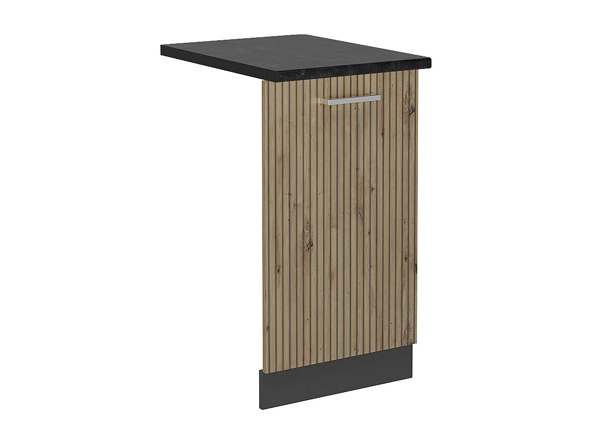 Façade de lave-vaisselle chêne artisan 45x1.6x81.8 r-line