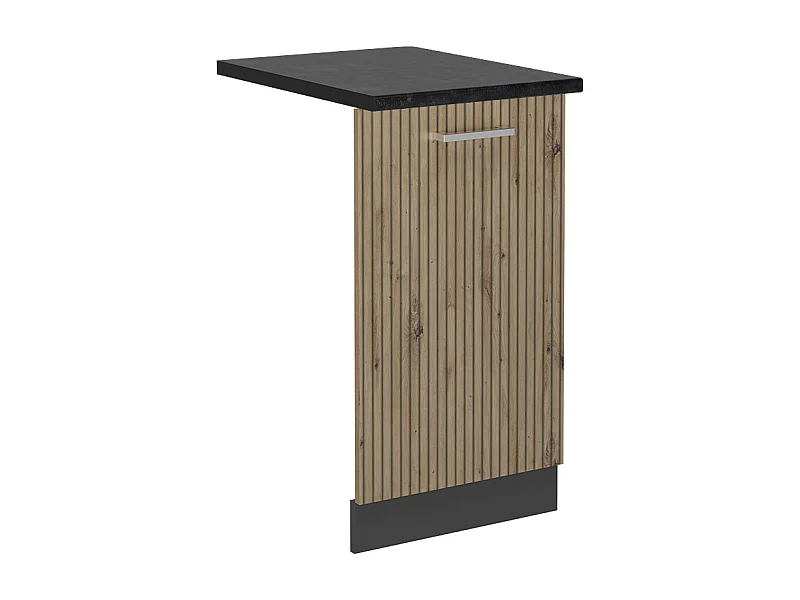 Façade de lave-vaisselle chêne artisan 45x1.6x81.8 r-line