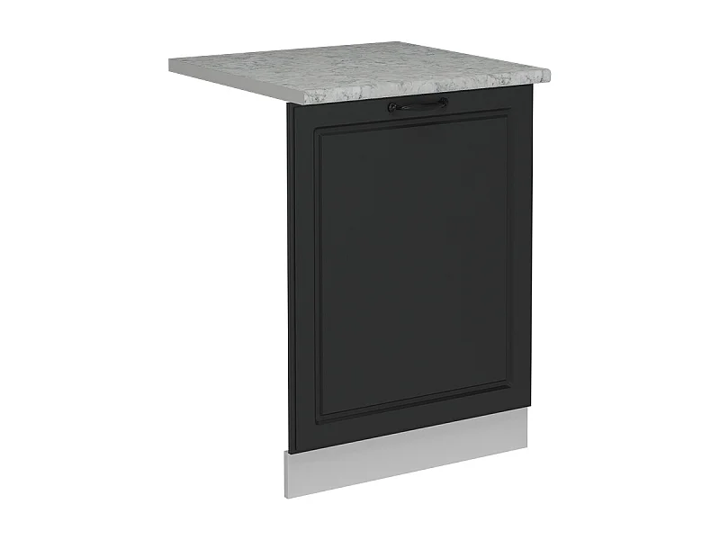 Pannello frontale della lavastoviglie antracite casa di campagna 60x1.6x81.8 r-line