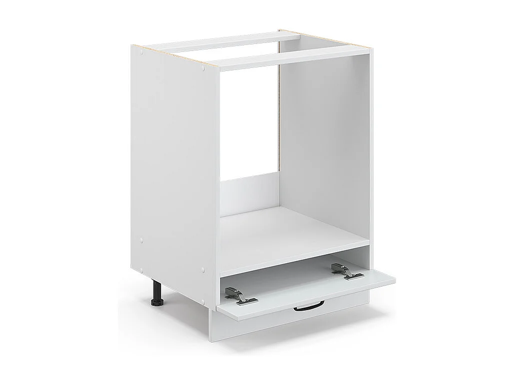 Armario para horno empotrado blanco casa de campo 60x51.6x82 fame-line