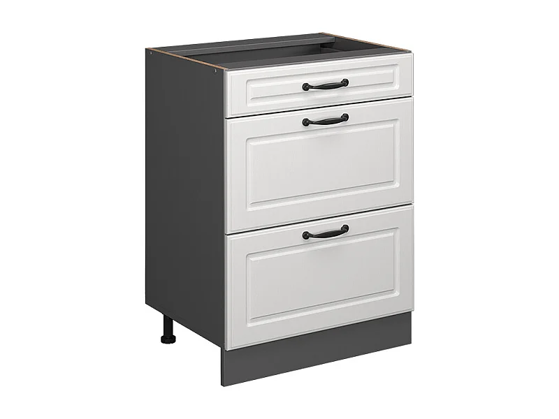 Mueble bajo de cocina blanco casa de campo 60x46x81.6 r-line