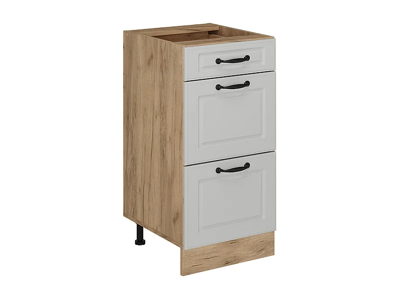 Mobiletto base per cucina bianco casa di campagna 40x46x81.6 r-line