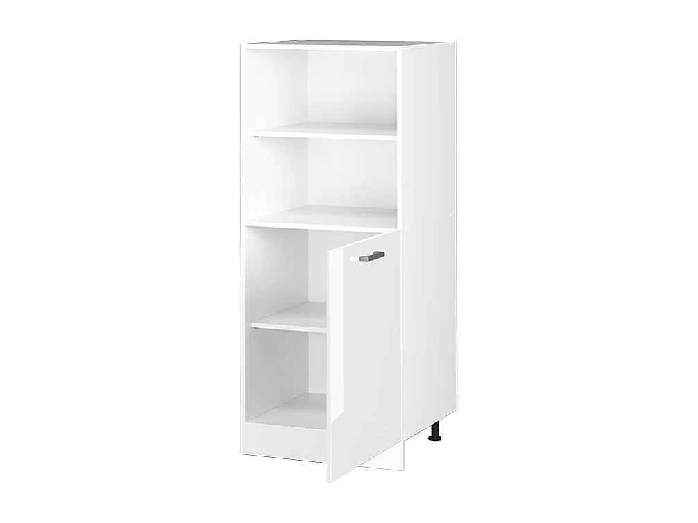 Meuble pour four blanc haute brillance 60x57x143 r-line