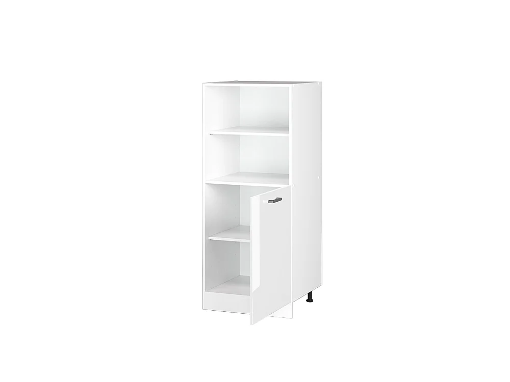 Oven housing cabinet white high gloss 60x57x143 r-line