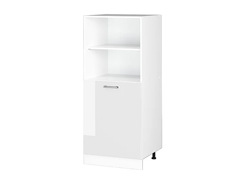 Meuble pour four blanc haute brillance 60x57x143 r-line