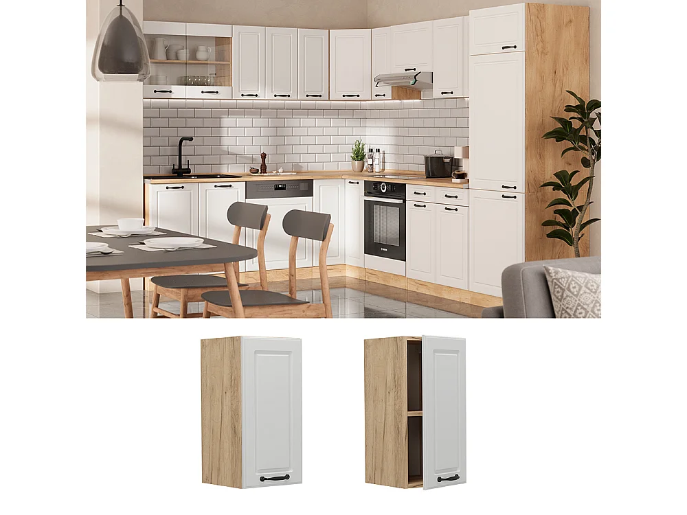 Armario colgante blanco casa de campo 30x31x60 r-line