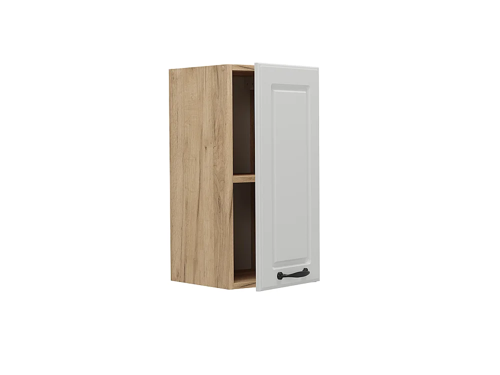 Hængeskab hvid landhus 30x31x60 r-line