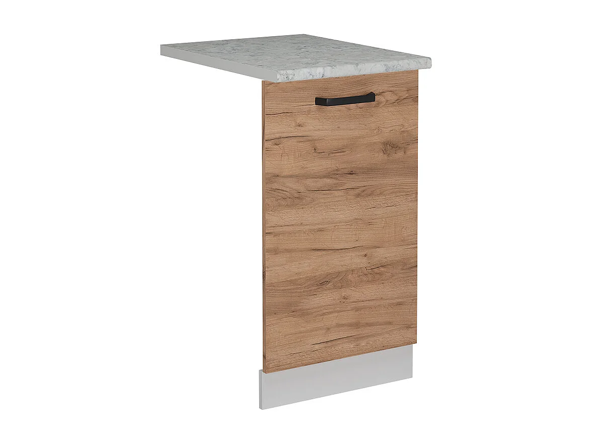 Façade de lave-vaisselle chêne de force doré 45x1.6x81.8 r-line