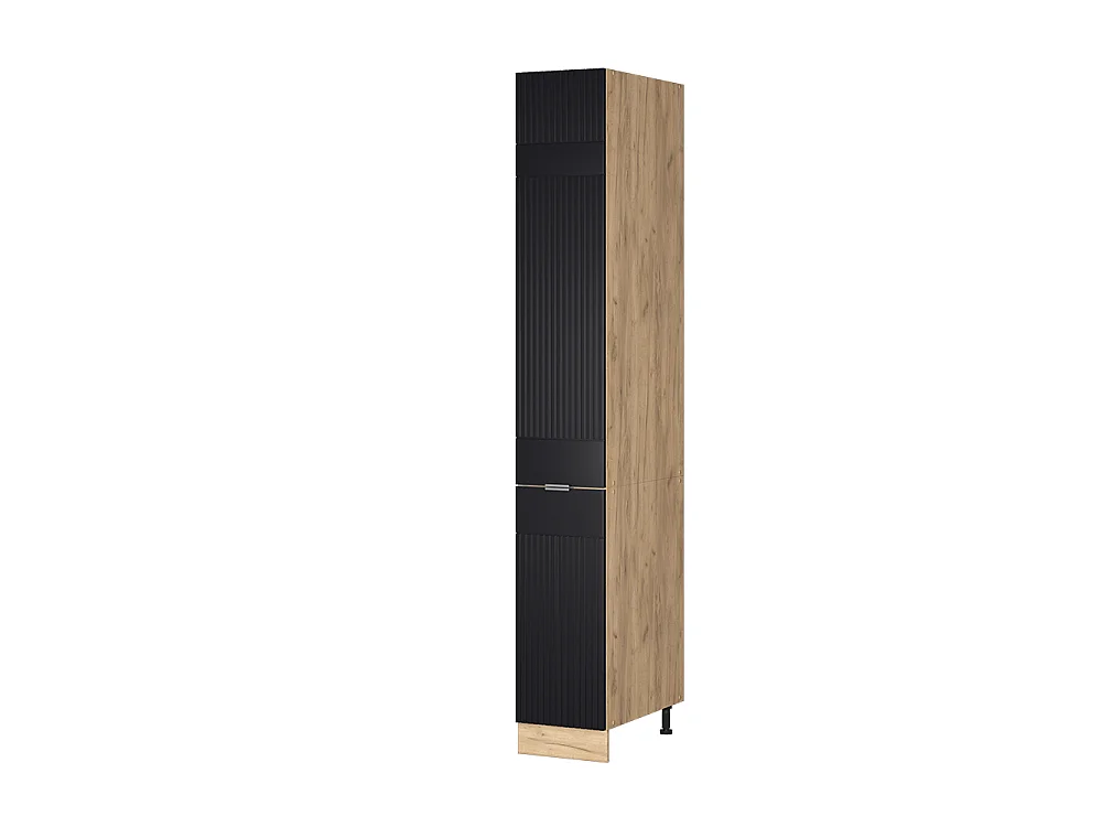 Armadio da farmacia Nero rigato 30x58x206.8 fame-line