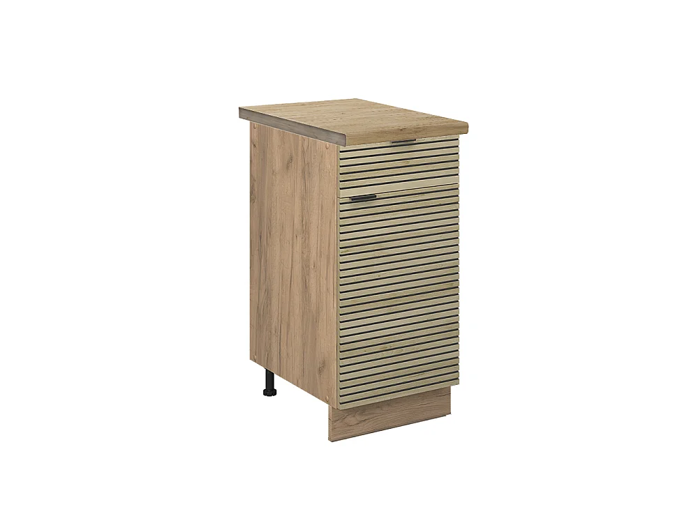 Keukenonderkast eiken paneel 40x60x82 fame-line