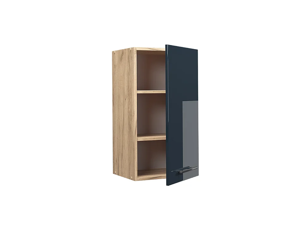 Pensile da cucina blu scuro lucido 40x34.1x72 fame-line