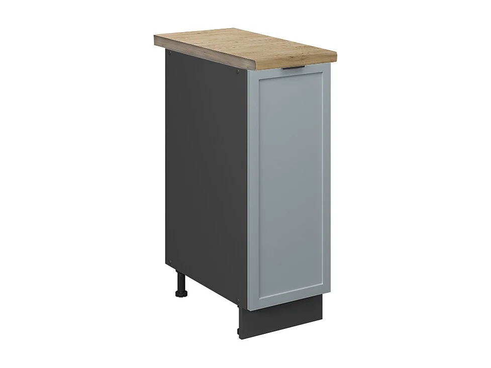 Apothekerschrank hellblau-grau 30x60x82 fame-line