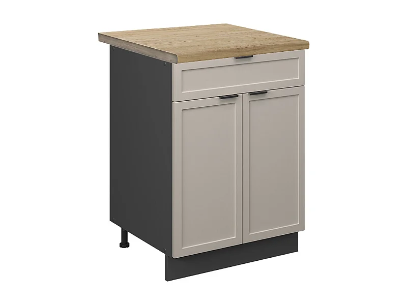 Küchenunterschrank graubeige 60x60x82 fame-line