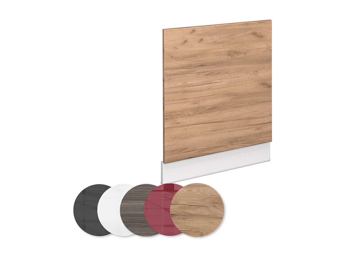 Panel frontal roble dorado 60x1.6x67.4 fame-line