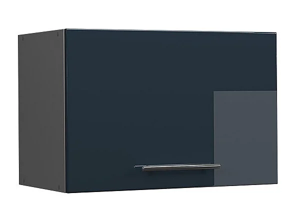 Armario colgante azul oscuro alto brillo 60x34.1x40 fame-line