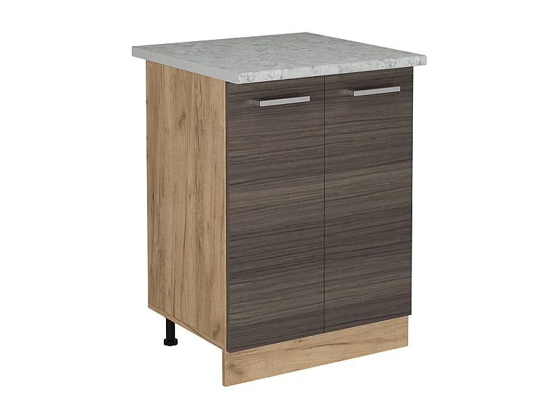 Küchenunterschrank edelgrau 60x60x81.6 r-line