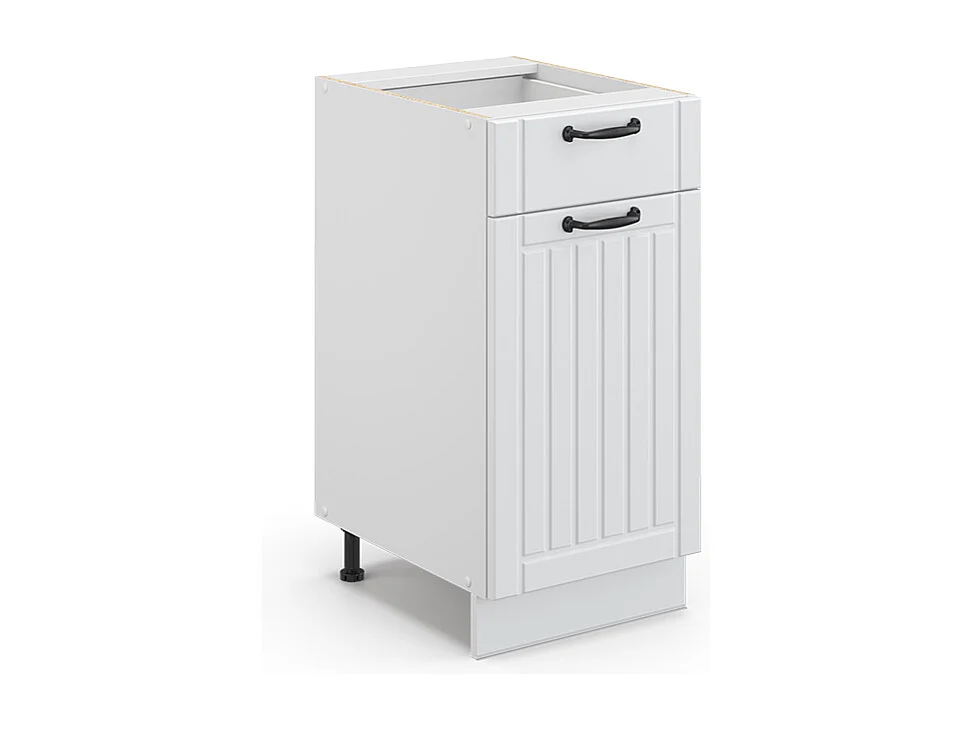 Mueble bajo de cocina blanco casa de campo 40x51.6x82 fame-line