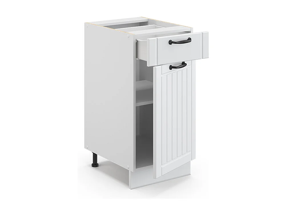 Meuble cuisine blanc campagne 40x51.6x82 fame-line