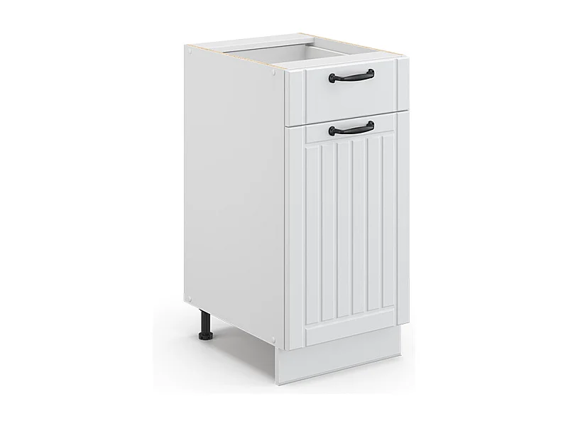 Meuble cuisine blanc campagne 40x51.6x82 fame-line