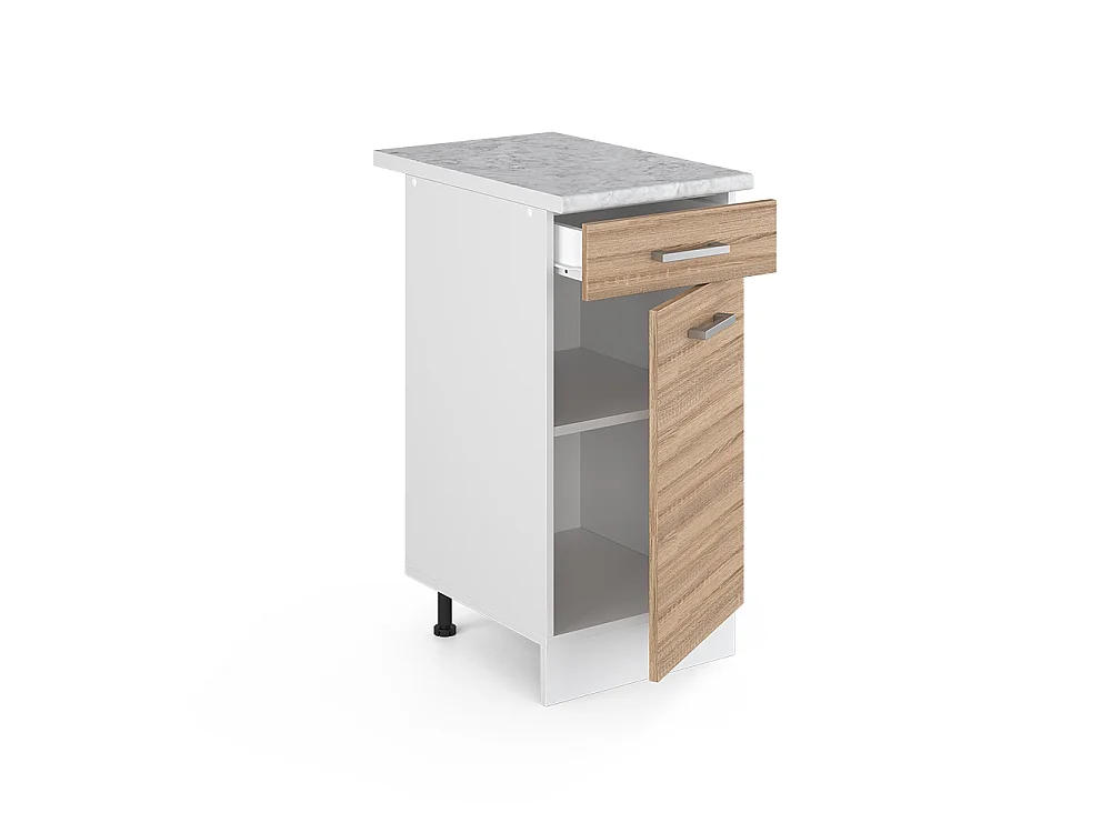 Mueble bajo de cocina sonoma 40x60x81.6 r-line