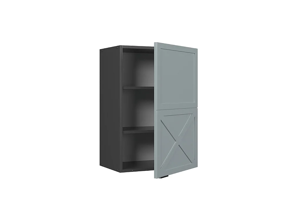 Wall cabinet light blue-grey 50x34.1x72 fame-line