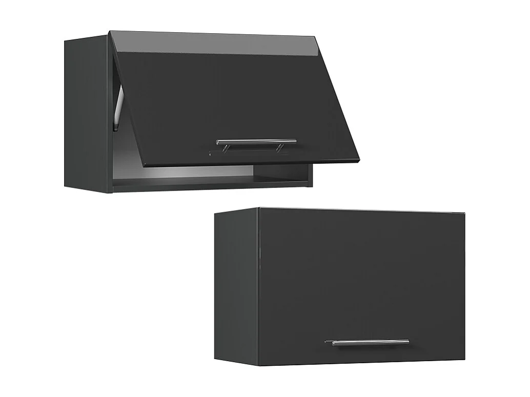 Armario colgante antracita alto brillo 60x34.1x40 fame-line