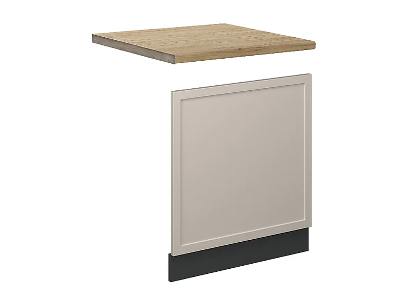 Panel frontal grisbeige 60x1.6x67.4 fame-line