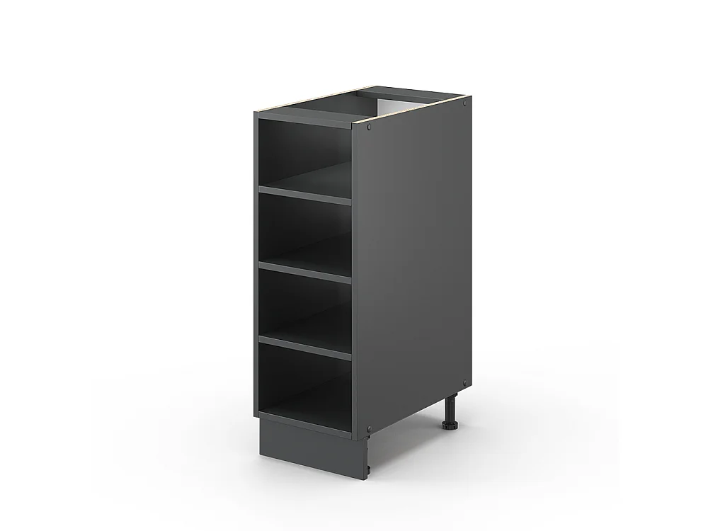 Etagère de cuisine anthracite 30x50x82 fame-line
