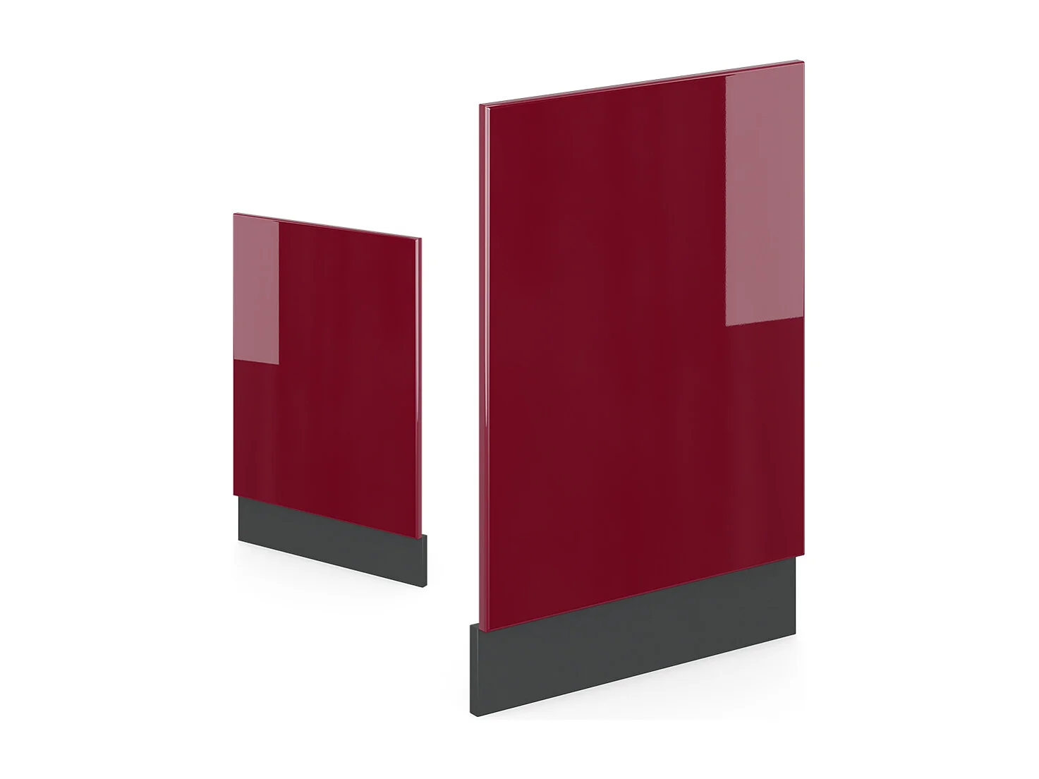 Panel frontal rojo 45x1.6x57.2 r-line